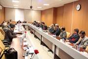 نشست مشترک مدیران ستادی معاونت توسعه با معاونین ادارای-مالی دانشکده‌های تابعه دانشگاه در دانشکده بهداشت